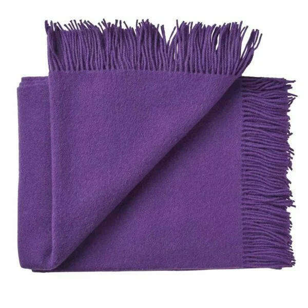 Wool Plaid Majesty Purple