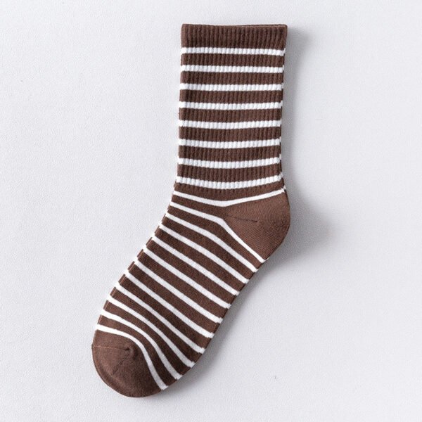 Super Warm Alpaca Socks Brown White