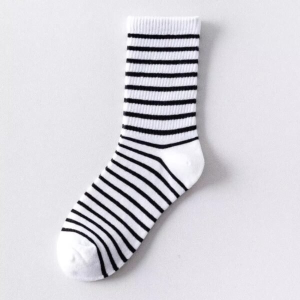Super Warm Alpaca Socks White Black