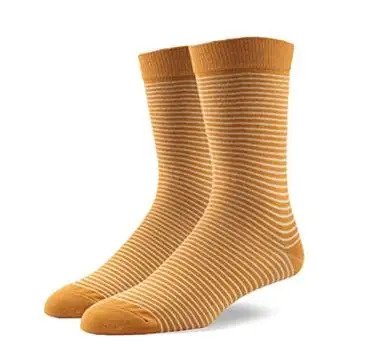 Merino Wool Socks Golden Orange